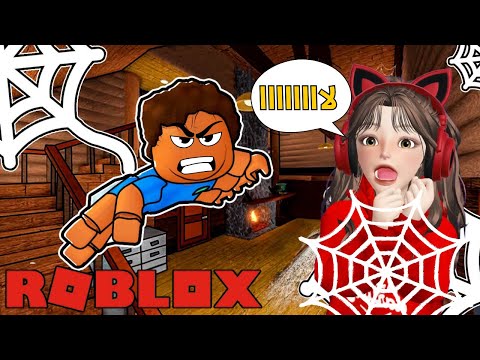 تحولوا اصدقائي الى عناكب 🕷️ في روبلوكس🤣‼️ Roblox