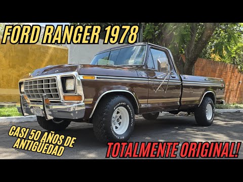Una Sobreviviente de Casi 50 años Ford Ranger 1978 Totalmente Original