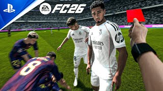 (PS5 PRO) EA FC 26 - EL CLÁSICO Real Madrid vs FC Barcelona | Next-Gen Graphics Gameplay [4K 60 HDR]