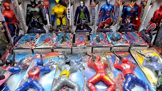 avengers superhero wolverine iron patriot spiderman ironman thanos deadpool toys unboxing video