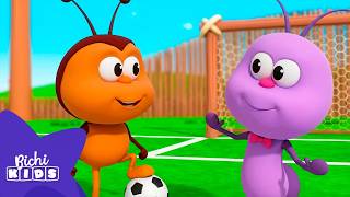 Saudações ⚽ Jogamos Futebol com os Amigos | BICHIKIDS | O Reino Infantil