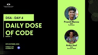 Daily Dose Of Code - DSA | Day 4 | Group 1 | Live LeetCode 75 Problem Set Solving