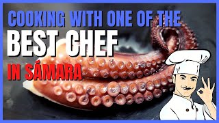 Traditional COSTA RICAN FOOD with Diego - "Ceviche Mixto"