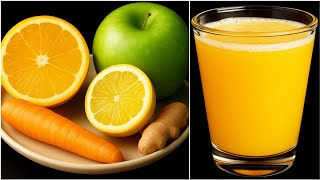 Natürliche BOMBE! Reinige deine Leber in 3 Tagen mit diesem Saft! 🥕🍋🍏