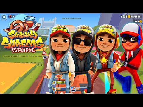 SUBWAY SURFERS GAMEPLAY PC HD 2024 - ISTANBUL - JAKE+DARK+STAR+SUPER JAKE