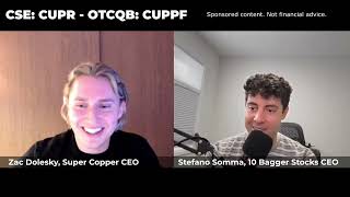 Interview with Super Copper Corp. CEO Zac Dolesky - 10 Bagger Stocks
