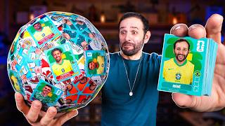 FIZEMOS a BOLA PERFEITA de FIGURINHAS da COPA!