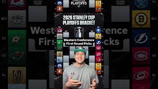 2026 STANLEY CUP PLAYOFFS WESTERN CONFERENCE FIRST ROUND PREDICTIONS