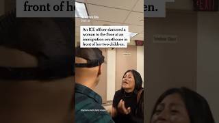 ICE Officer ‘Relieved of His Duties’ After Pushing Woman to Floor