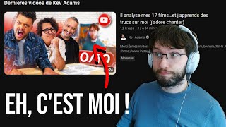 REACT : Kev Adams a fait une vidéo sur moi 🤯