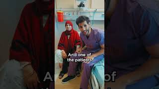 I went to an Israeli hospital.