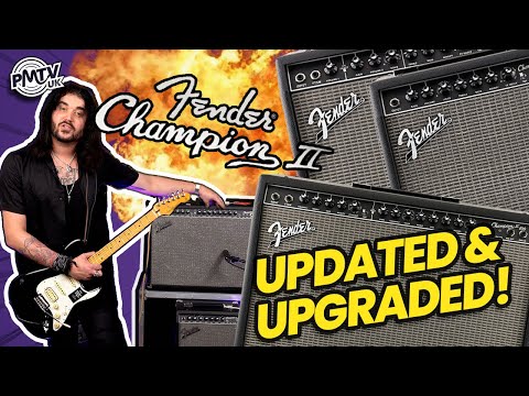 Affordable, Versatile, FX Loaded Amps, With Classic Fender Styling! - Fender Champion II Demo