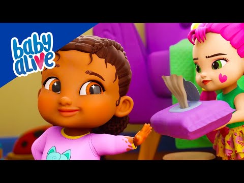 Baby Alive en Español 🦠 ¡no Teo! ¿Adónde Fue El Moco? 🖐 Dibujos Animados Para Niños 💕