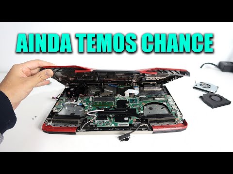 NA LUTA DE CONSERTAR O NOTEBOOK GAMER QUE COMPREI NA INTERNET, PT.2