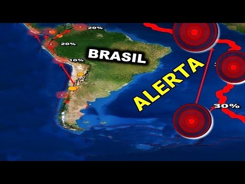 A Mídia não informa Isso! Sobre os 3 fortes terremotos no Atlântico perto da Costa Brasleira
