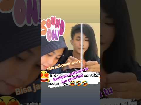 Tiba 2 suami lebih cantik dari istrinya #dki #lucu #prabowo #edit #music #humor #viral #trending iri