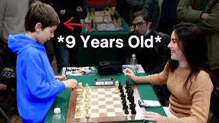 When a Chess Prodigy Challenged Andrea Botez
