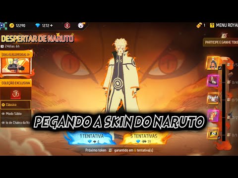 Zerando Evento Do Naruto💎 #cerol #freefire #ff #naruto #nobru #fluxo #shorts #tiktok #reels #loud