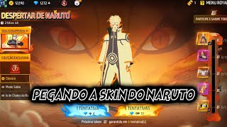 Zerando Evento Do Naruto💎 #cerol #freefire #ff #naruto #nobru #fluxo #shorts #tiktok #reels #loud