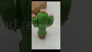 cactus fan unboxing and review | cactus tree| portable Fan  #automobile #airconditioner #cooler