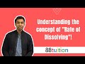 Factors Affecting Rate of Dissolving