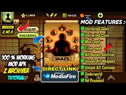 shadow fight 2 mod apk max level 52 unlimited money latest version media fire - All Bosses Abilities