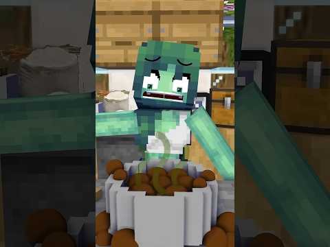 HELP Zombie revenge on Nasty Noob with Giant Aphmau #minecraft #minecraftanimation #memes #shorts