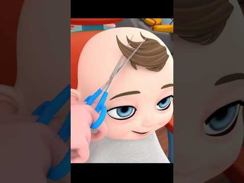 El Primer Corte de Cabello de Bebé #niños #videosparabebé #shortsparaniños