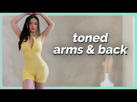 15 min Toned Arms & Back Workout