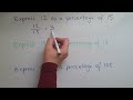 Understanding Percentages and Fractions
