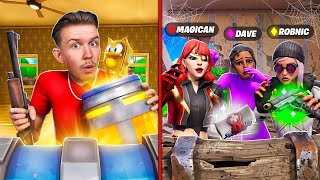 ARM vs REICH in FORTNITE!