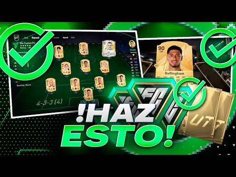 COSAS QUE TIENES QUE HACER EN FC 25 ULTIMATE TEAM