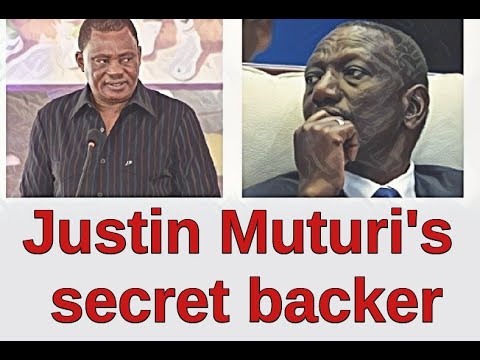 The Man Justin Muturi met before his castigating Ruto presser