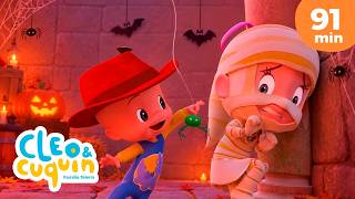 Mariesfinge 🧟‍♀️ Episodios y canciones infantiles de Halloween con Cleo y Cuquín