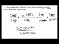 Unit Rates and Conversion Factors