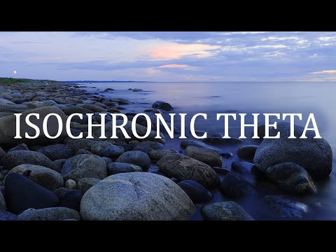 Gradual Isochronic Theta - 100% Pure Theta Frequency Wave | Binaural Isochronic Tone |