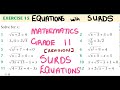 Solving Square Root Equations