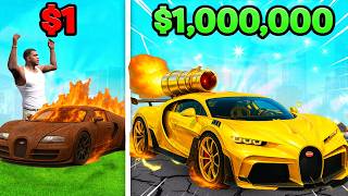 $1 to $1,000,000,000 BUGGATI in GTA 5!