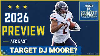 BARGAIN: 6 Sleepers You MUST TARGET From AFC East | Bills WR DJ Moore Too Cheap To Pass Up?