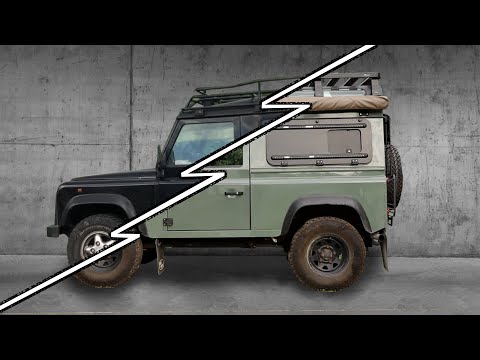 Die Restauration eines Defender 90 ohne Reden | Directors Cut
