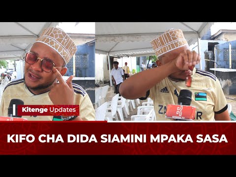 SABABU YA KIFO CHA DIDA/IDRSI KITAA/NIMEFANYA KAZI NA DIDA MIAKA 10/NGUMU KUAMINI MPAKA SASA