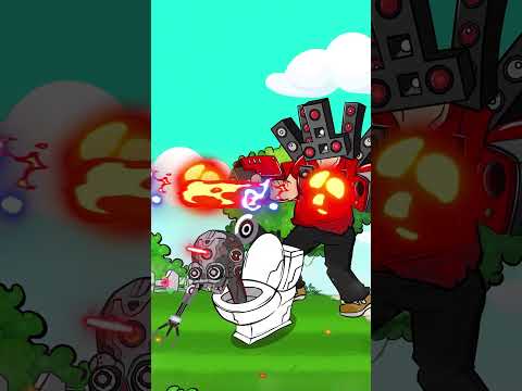 Zombies Skibidi Toilet Animation 11 - The Flash Zombie SP Titan Speakerman - PVZ 2#pvz2 #animation