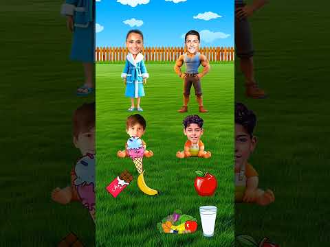 Who is Best Kids footballar Messi son or Ronaldo son? #cr7 #shorts