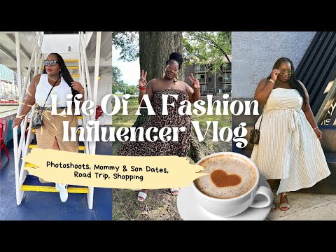 Life As A Plus Size Influencer: Photoshoots, Shopping, Mommy & Son Date, Plus Road Trip To Baltimore