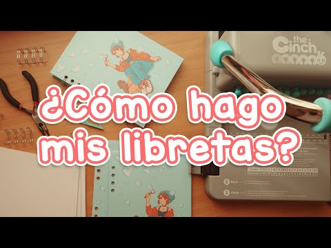 ¿Cómo hago mis libretas? 📔 | Encuadernación 😊