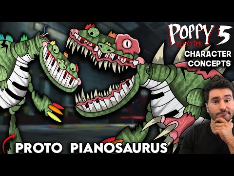 What Could Be In Poppy Playtime | Proto-Pianosaurus | Chapter 5 | Character Concept