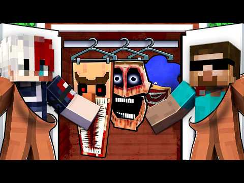 TROLLING VILLAGERS WITH SCARY MASKS IN MINECRAFT !!