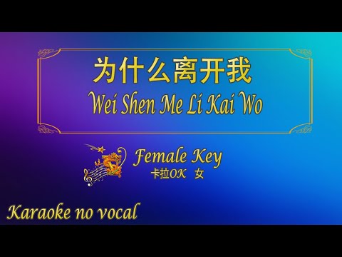 為什麼離開我 【卡拉OK (女)】《KTV KARAOKE》 – Wei Shen Me Li Kai Wo (Female)