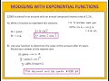 Exponential Functions and Their Applications