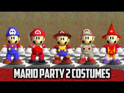 ⭐ Super Mario 64 PC Port - Mario Party 2 Costumes